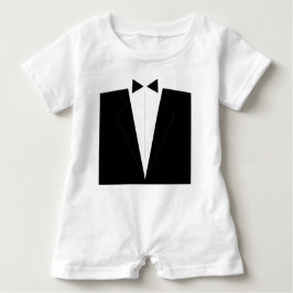Camiseta De Bebé Romper formal Tux