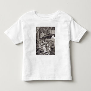 Camiseta De Bebé Rompiendo bulto a bordo de una nave del té en el
