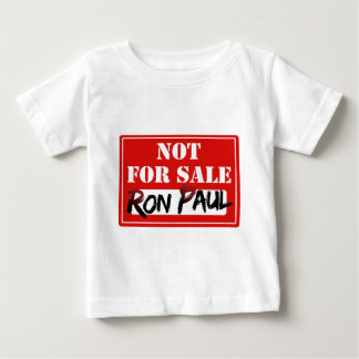 Camiseta De Bebé ¡Ron Paul no está PARA LA VENTA!!!