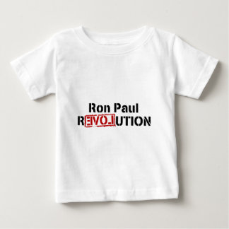 Camiseta De Bebé ron-Paul-revolución