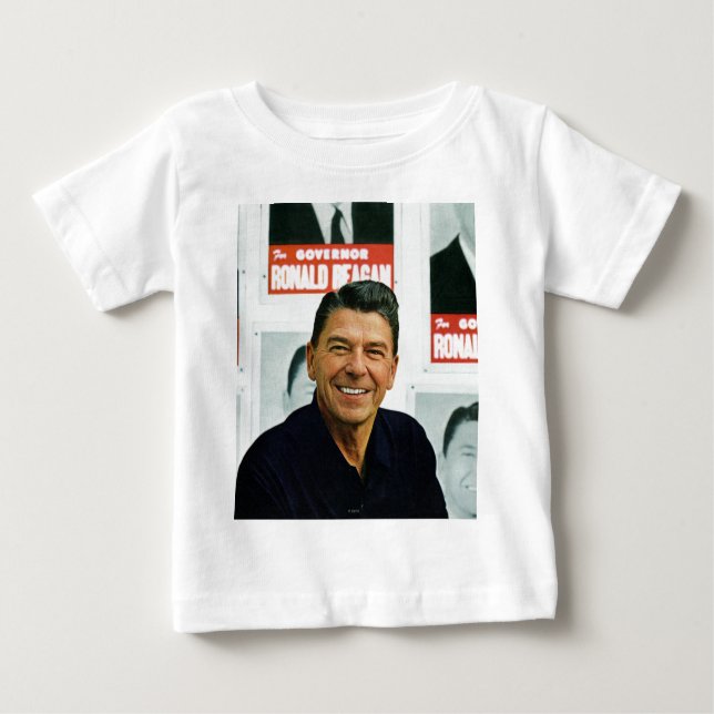 Camiseta De Bebé Ronald Reagan (Anverso)