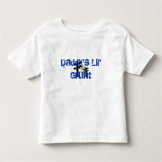 Camiseta De Bebé Ronco-Lineboy de Lil del papá Niño-AZUL