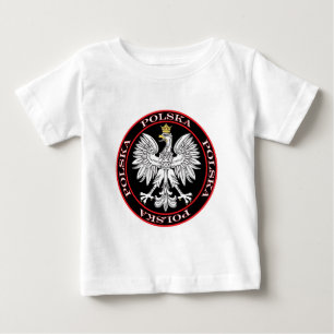 Camiseta De Bebé Ronda de Águila Polska