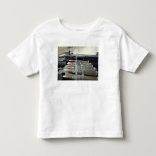 Camiseta De Bebé rondas de la ametralladora del Cincuenta-calibre