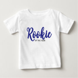 Camiseta De Bebé Rookie of the Year 1st Bday Baseball