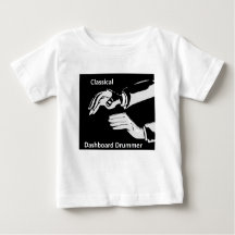 Ropa clásica de tambor en el salpicadero