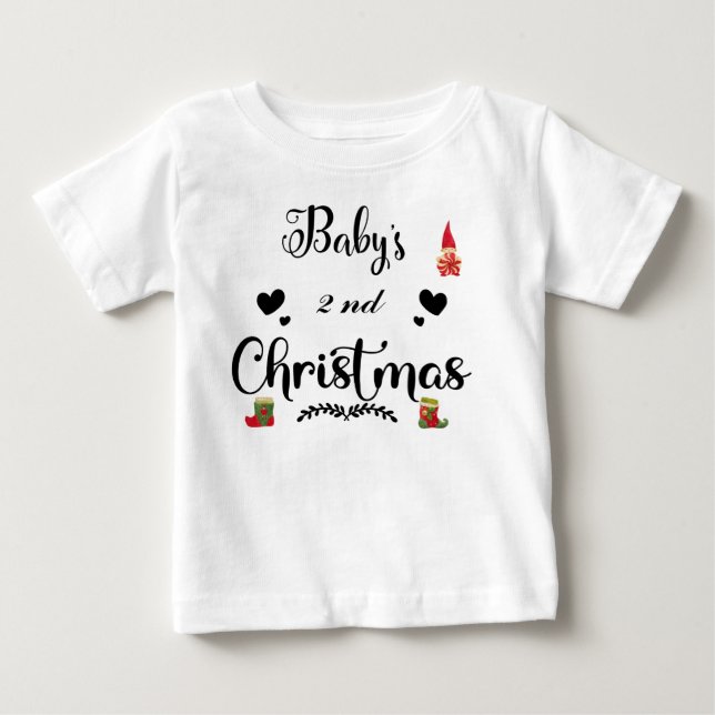Camiseta De Bebé ropa de bebé (Anverso)