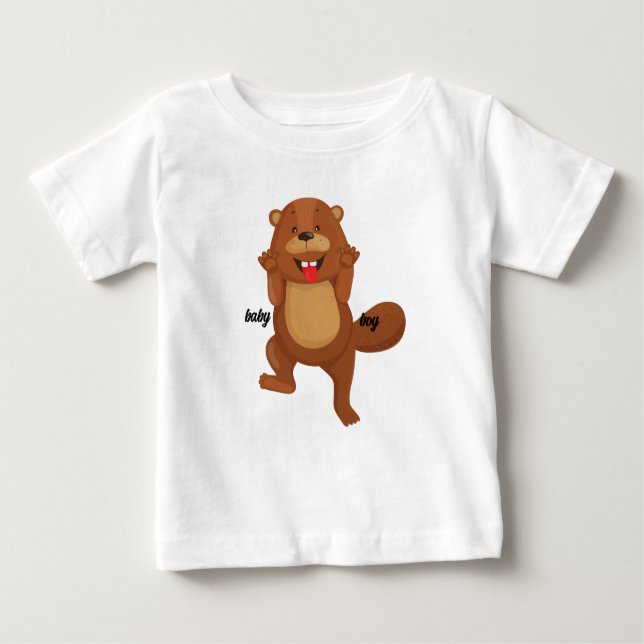 Camiseta De Bebé ropa de bebé (Anverso)