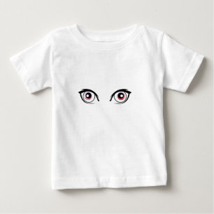 Camiseta De Bebé Ropa de bebé con ojos de anime lindos