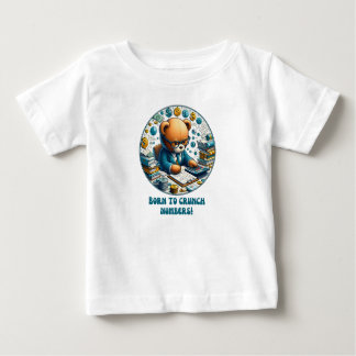 Camiseta De Bebé Ropa de bebé contable para niños/chicas