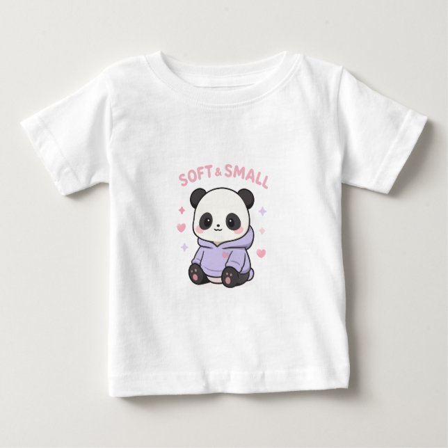 Camiseta De Bebé Ropa de bebé de panda (Anverso)