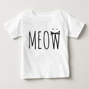 Camiseta De Bebé Ropa de bebé y niño pequeño - Gato siamés Miau