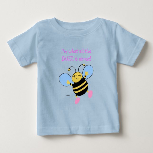 Camiseta De Bebé Ropa de Bebés Cute (Anverso)