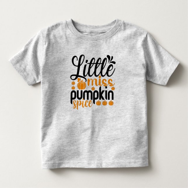 Camiseta De Bebé Ropa de calabaza  (Anverso)