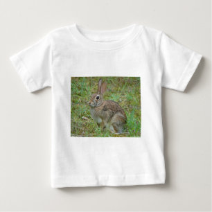 Camiseta De Bebé Ropa de conejo salvaje de cola de algodón II