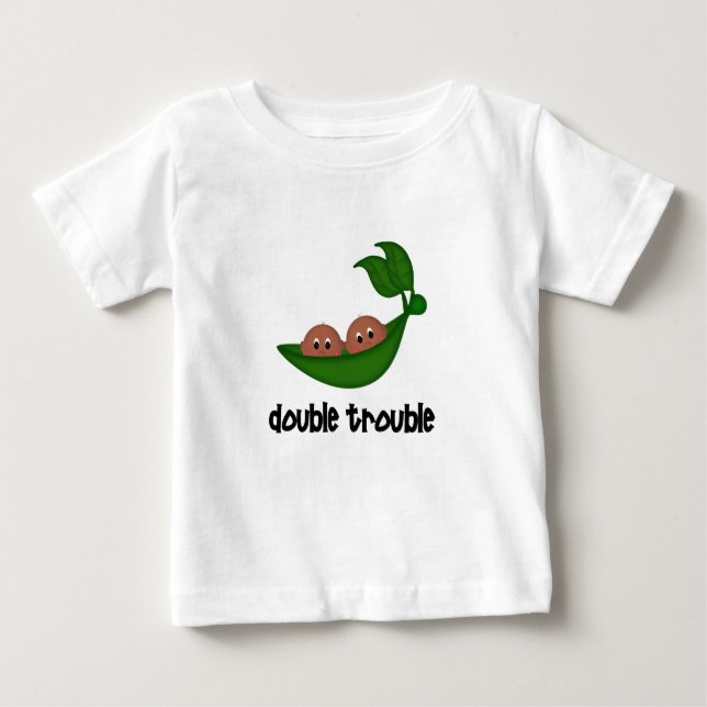 Camiseta De Bebé Ropa de gemelos afroamericanos (Anverso)