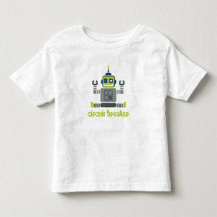 Camiseta De Bebé ROPA DE MADERA :: robot