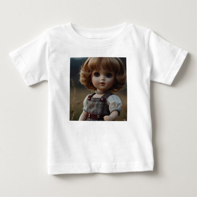 Camiseta De Bebé ropa de muñecas de bebé (Anverso)