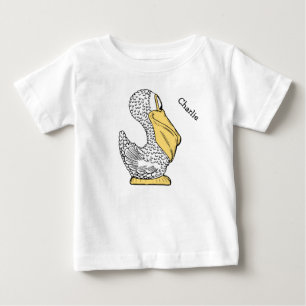 Camiseta De Bebé Ropa de nombre de aduana para Ilustraciones animal