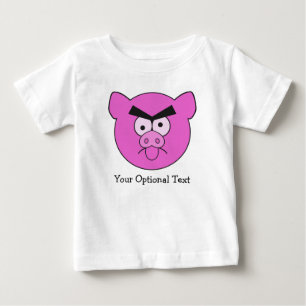 Camiseta De Bebé Ropa de personalizado de cerdo masas - elegir esti