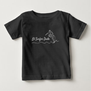 Camiseta De Bebé Ropa De Surf Personalizada Nacida En Surf