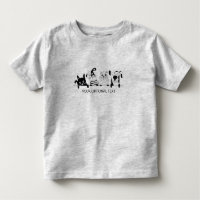 Ropa de texto personalizado de gatos y perros