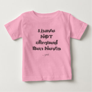 Camiseta De Bebé Ropa del bebé de Ben Nevis 1