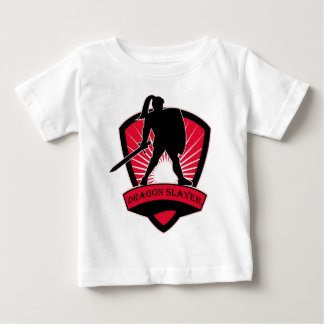 Camiseta De Bebé Ropa del caballero del asesino del dragón