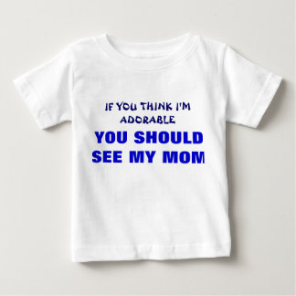 Camiseta De Bebé Ropa divertida del bebé