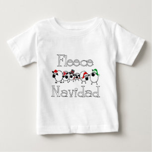Camiseta De Bebé Ropa divertida del navidad de Navidad del paño
