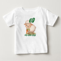 Ropa divertida y linda para bebés de ovejas en Eid