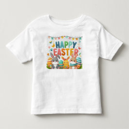 Camiseta De Bebé Ropa feliz de niños de Pascua