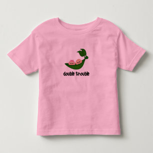 Camiseta De Bebé Ropa gemela de niño/Chica