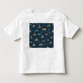 Camiseta De Bebé Ropa infantil con diseño de viajes