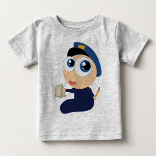 Camiseta De Bebé Ropa infantil de policía