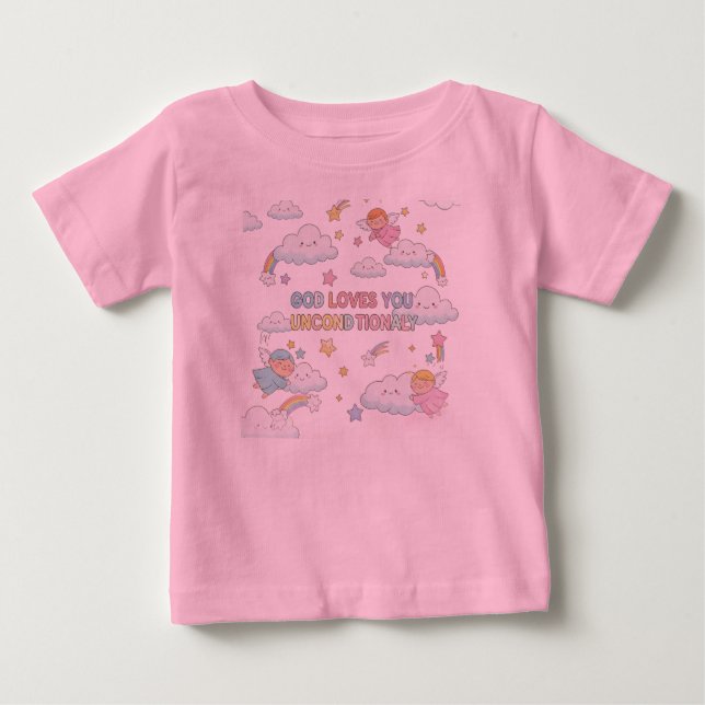 Camiseta De Bebé Ropa infantil inspiradora (Anverso)