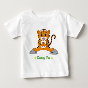 Camiseta De Bebé Ropa Kung Fu Tiger™