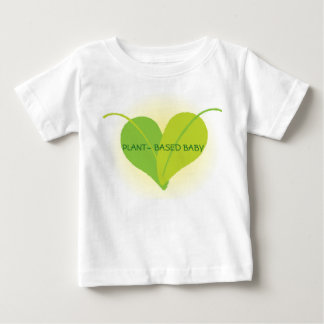 Camiseta De Bebé Ropa Planta-Basada del bebé