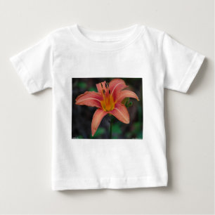 Camiseta De Bebé Ropa y regalos encantadores de día de lirio castañ