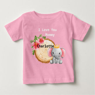 Camiseta De Bebé Rosa