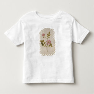 Camiseta De Bebé Rosa Canina - Dogrose y Caterpillar (lápiz y con