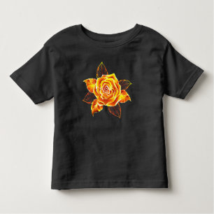 Camiseta De Bebé Rosa de incendios en auge
