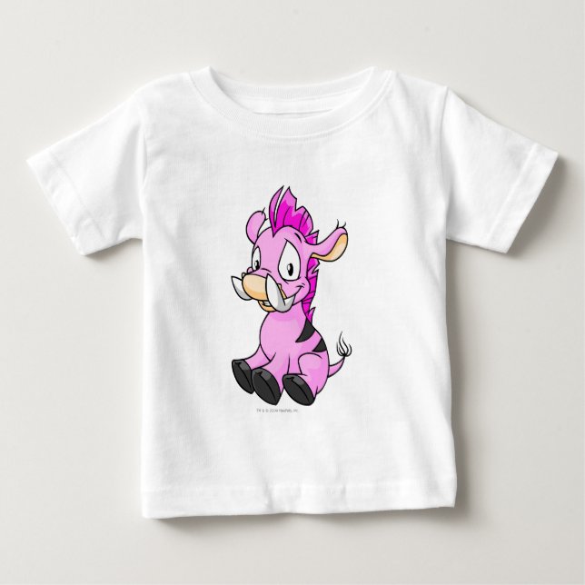 Camiseta De Bebé Rosa de Moehog (Anverso)