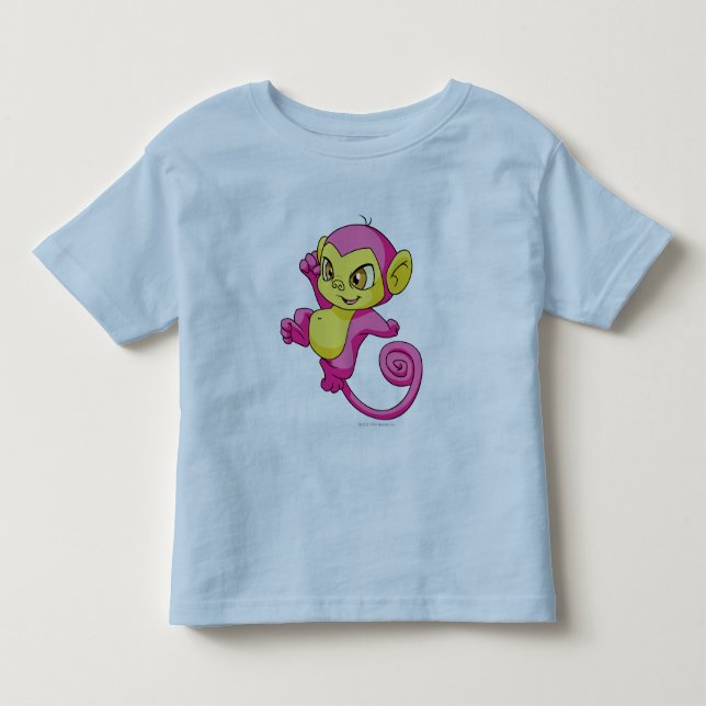 Camiseta De Bebé Rosa de Mynci (Anverso)
