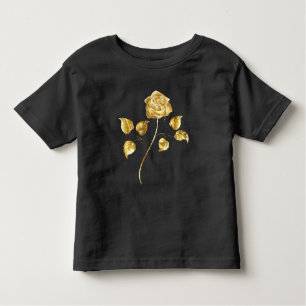 Camiseta De Bebé Rosa de oro (rosa de oro)