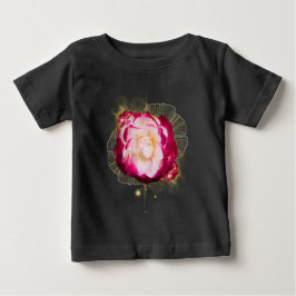 Camiseta De Bebé Rosa, flor, rosa 1