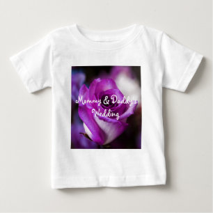 Camiseta De Bebé Rosa morado