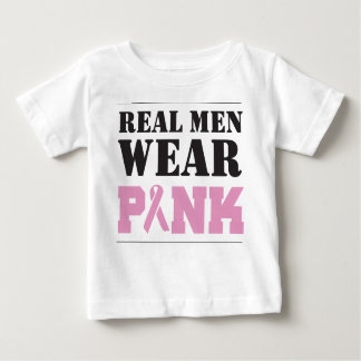Camiseta De Bebé Rosa real del desgaste de hombres