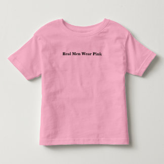 Camiseta De Bebé Rosa real del desgaste de hombres