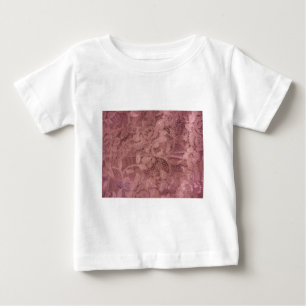 Camiseta De Bebé Rosa Rosa Lace